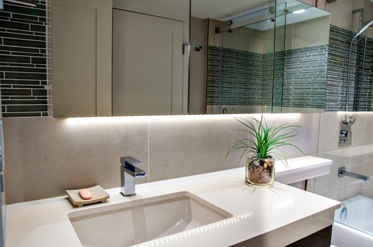 Modern, Asian Inspired Zen Bathroom,